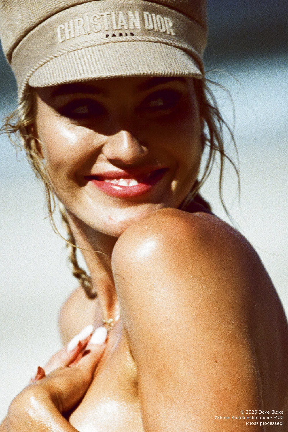 Lauren Johansen-Bell in 80s Beaute on Film by Dave Blake (look 01)