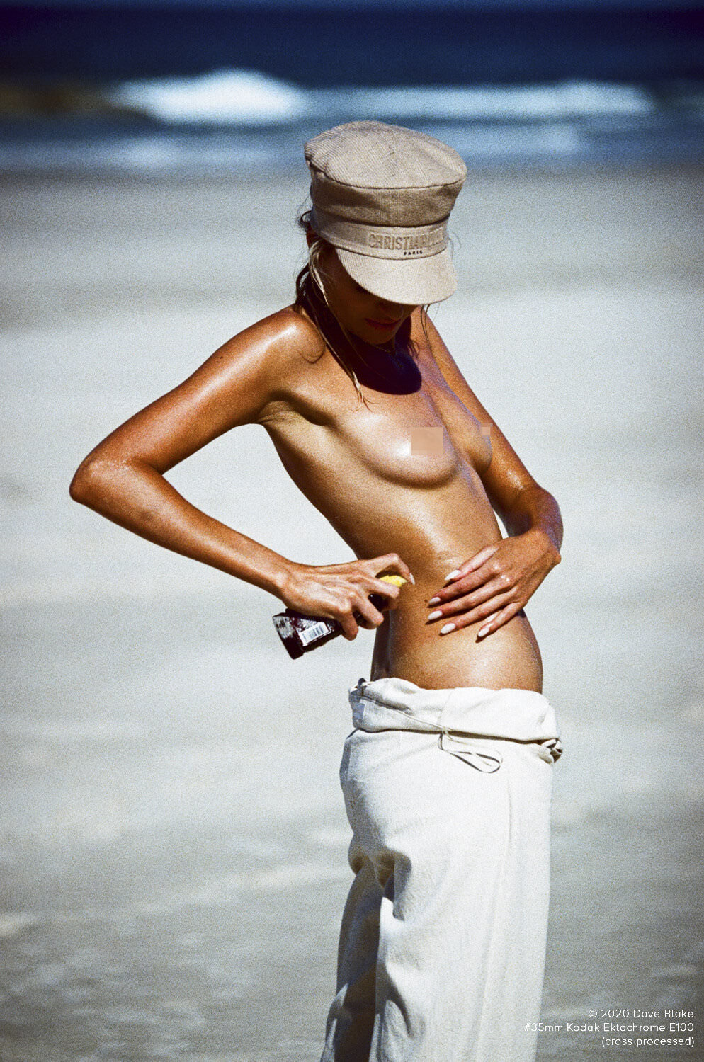 Lauren Johansen-Bell in 80s Beaute on Film by Dave Blake (look 03)