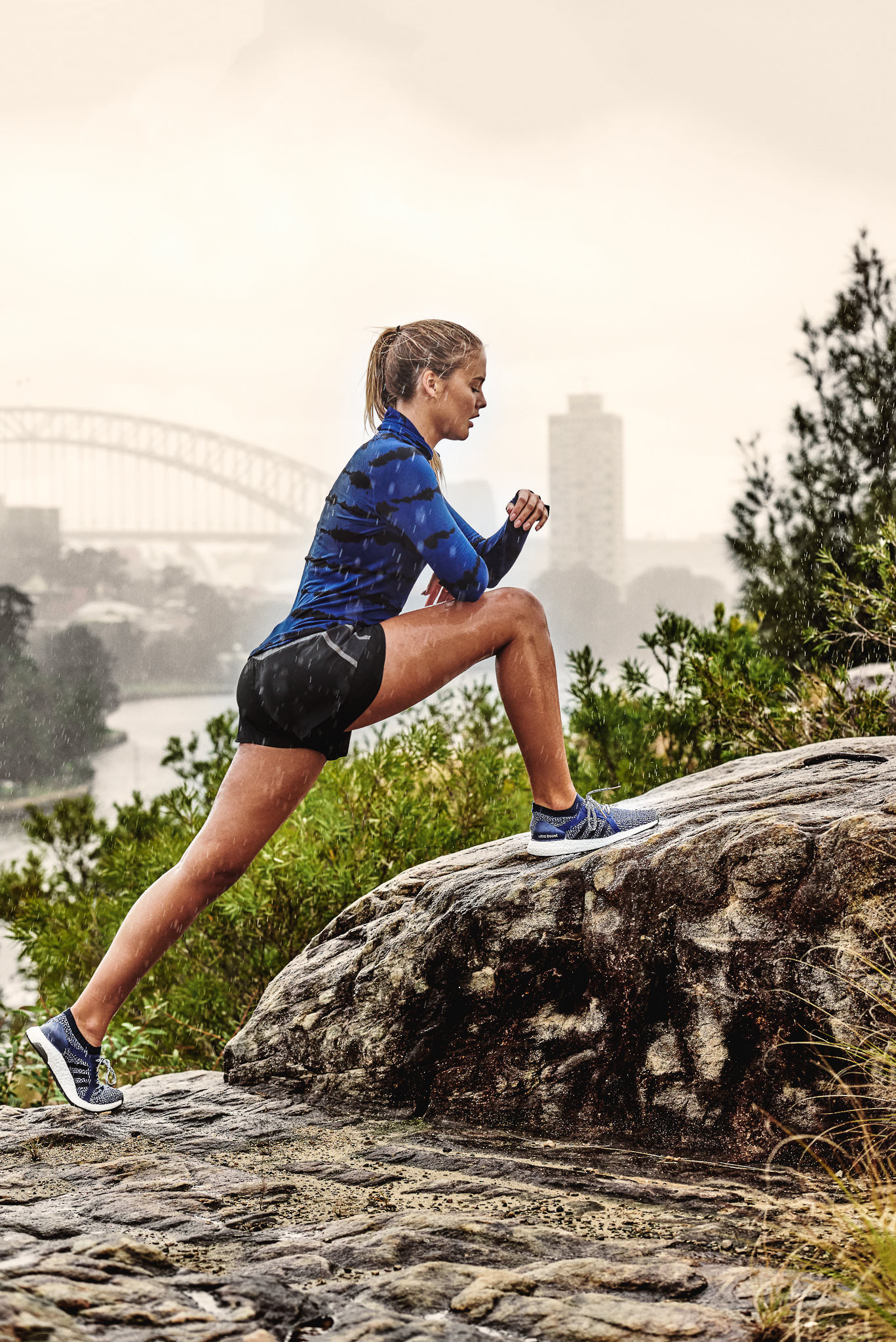 Adidas Ultraboost X campaign image by Dave Blake (look 02)