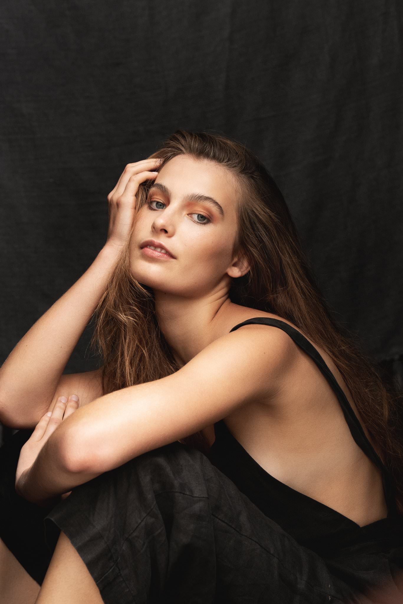 Anouk Daddo beauty portrait in Sydney