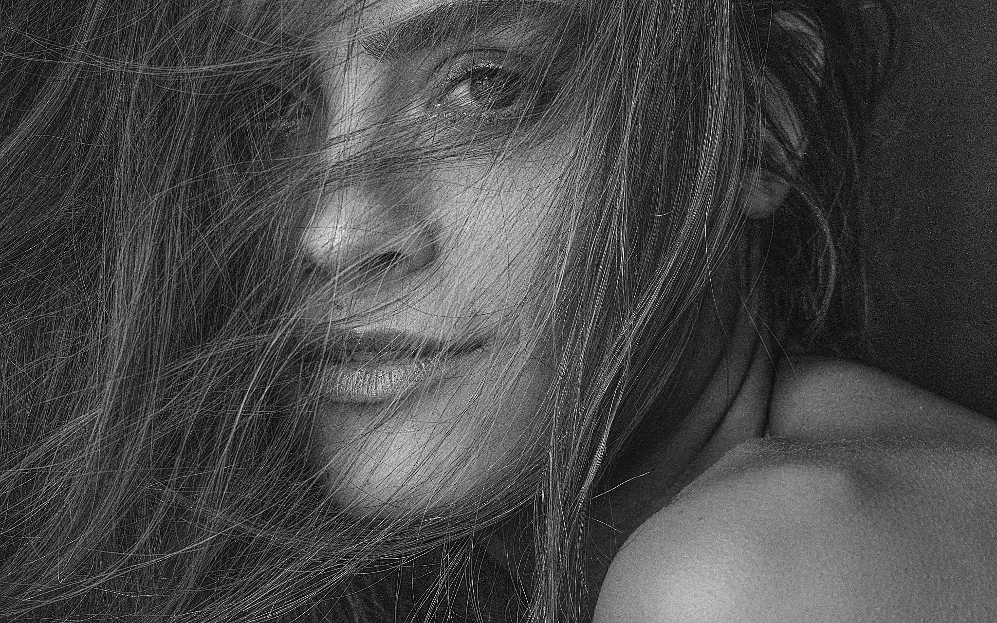 Charlotte Coqueline portrait by Dave Blake (look 01)