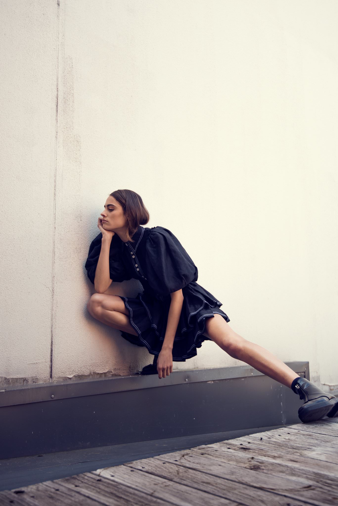 Charlotte Coqueline editorial image by Dave Blake (look 01)