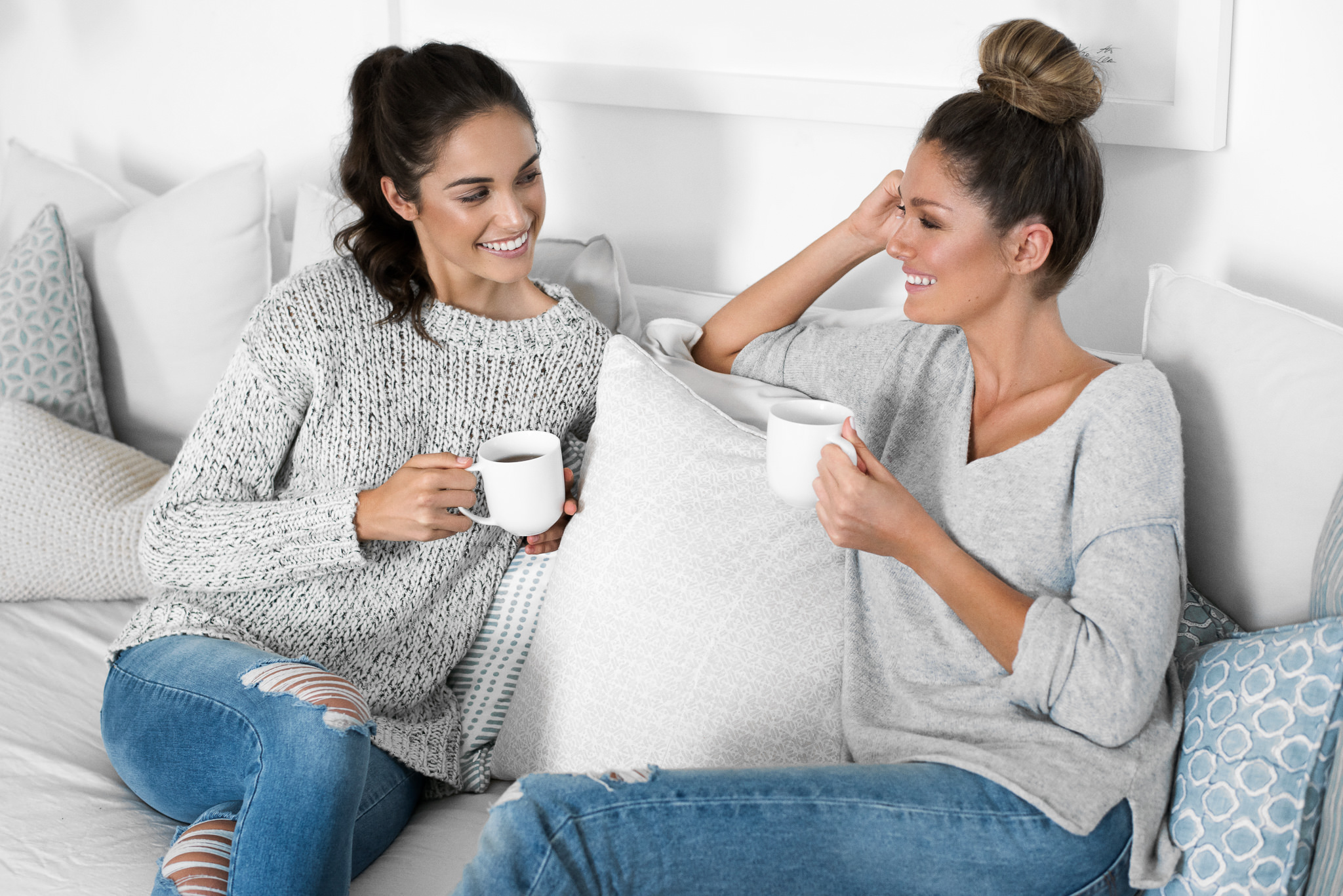 Clean Living Co. campaign image featuring Ehlana Hards and Carlie Philby