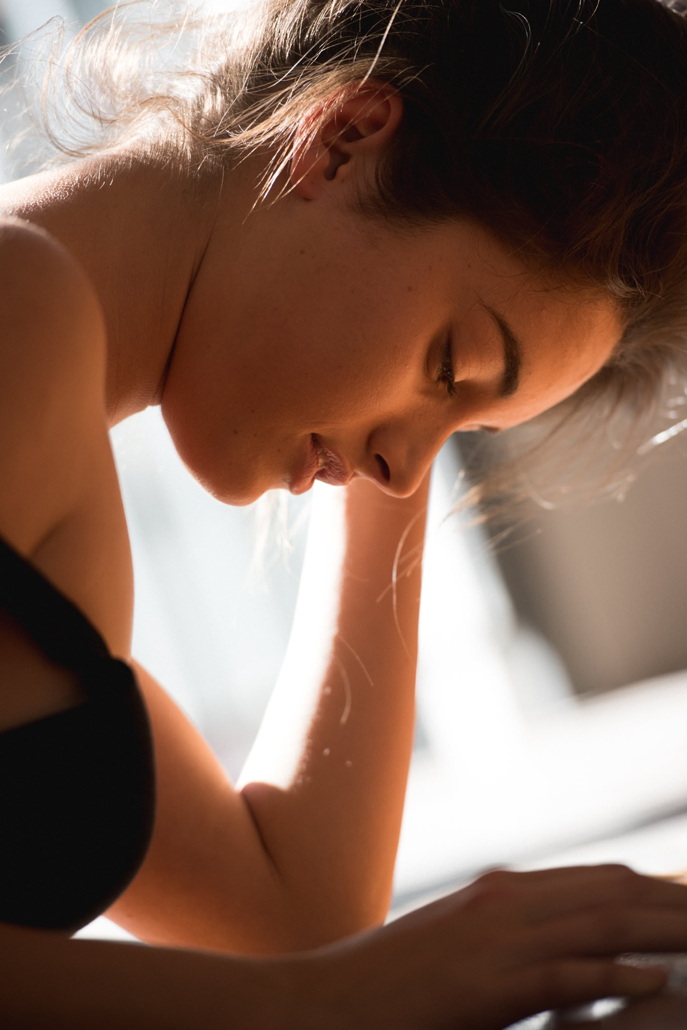 Ehlana Hards portrait from Raw Series by Dave Blake (look 02)