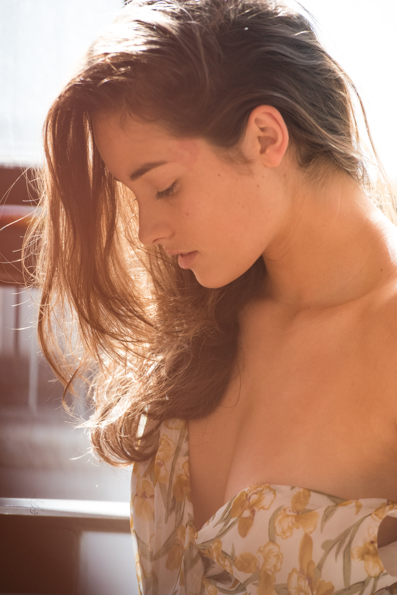 Ehlana Hards portrait from Raw Series by Dave Blake (look 03)