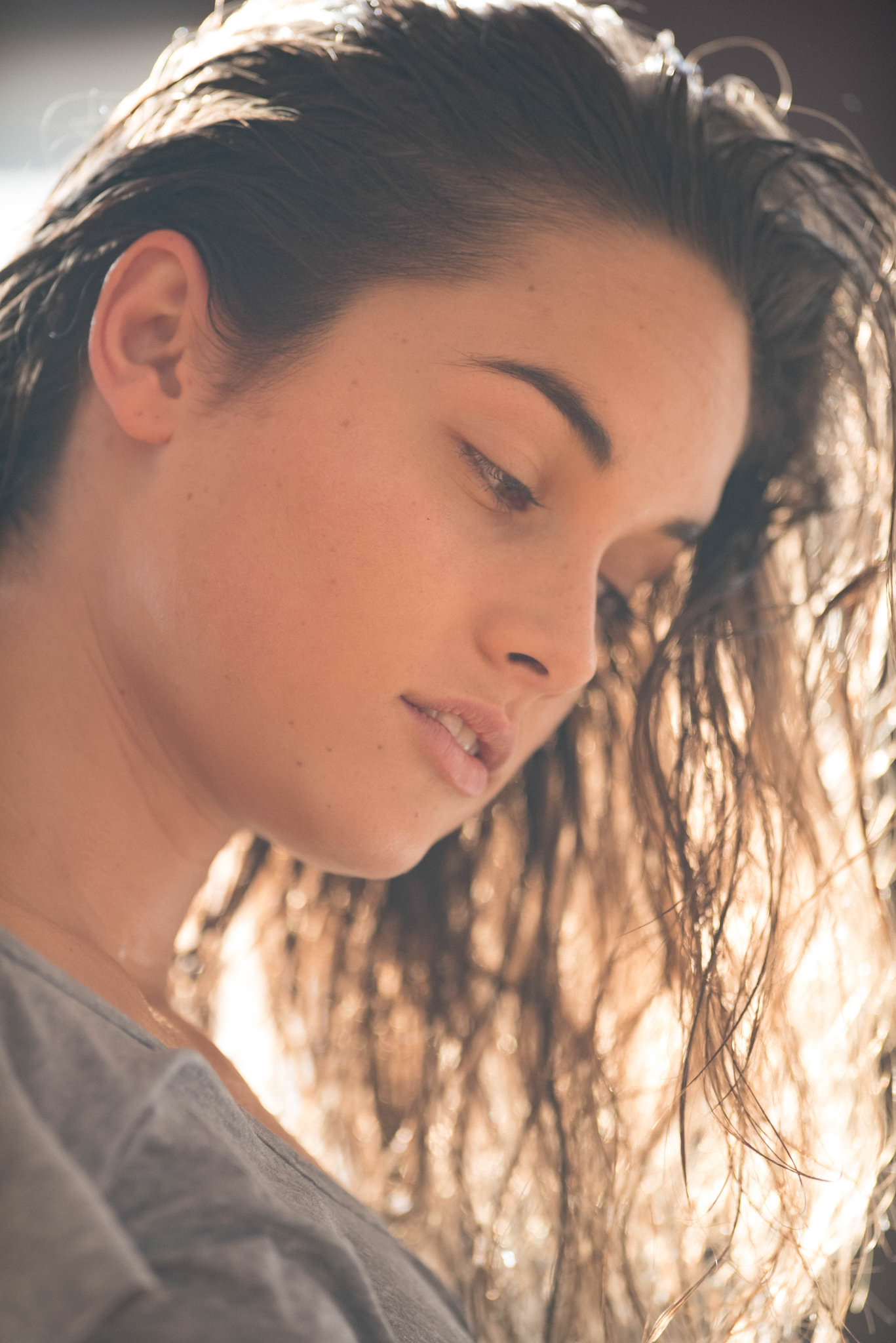 Ehlana Hards portrait from Raw Series by Dave Blake (look 08)