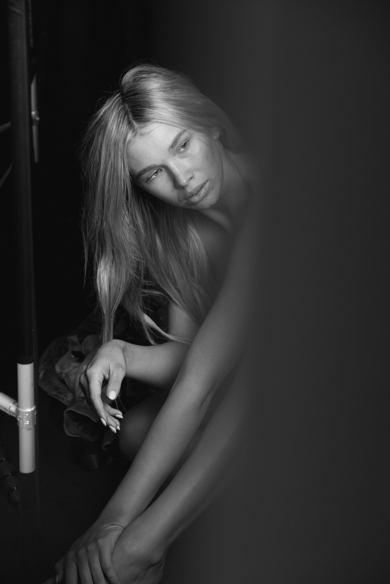 Karla Bodycote portrait from Raw Series by Dave Blake (look 02)