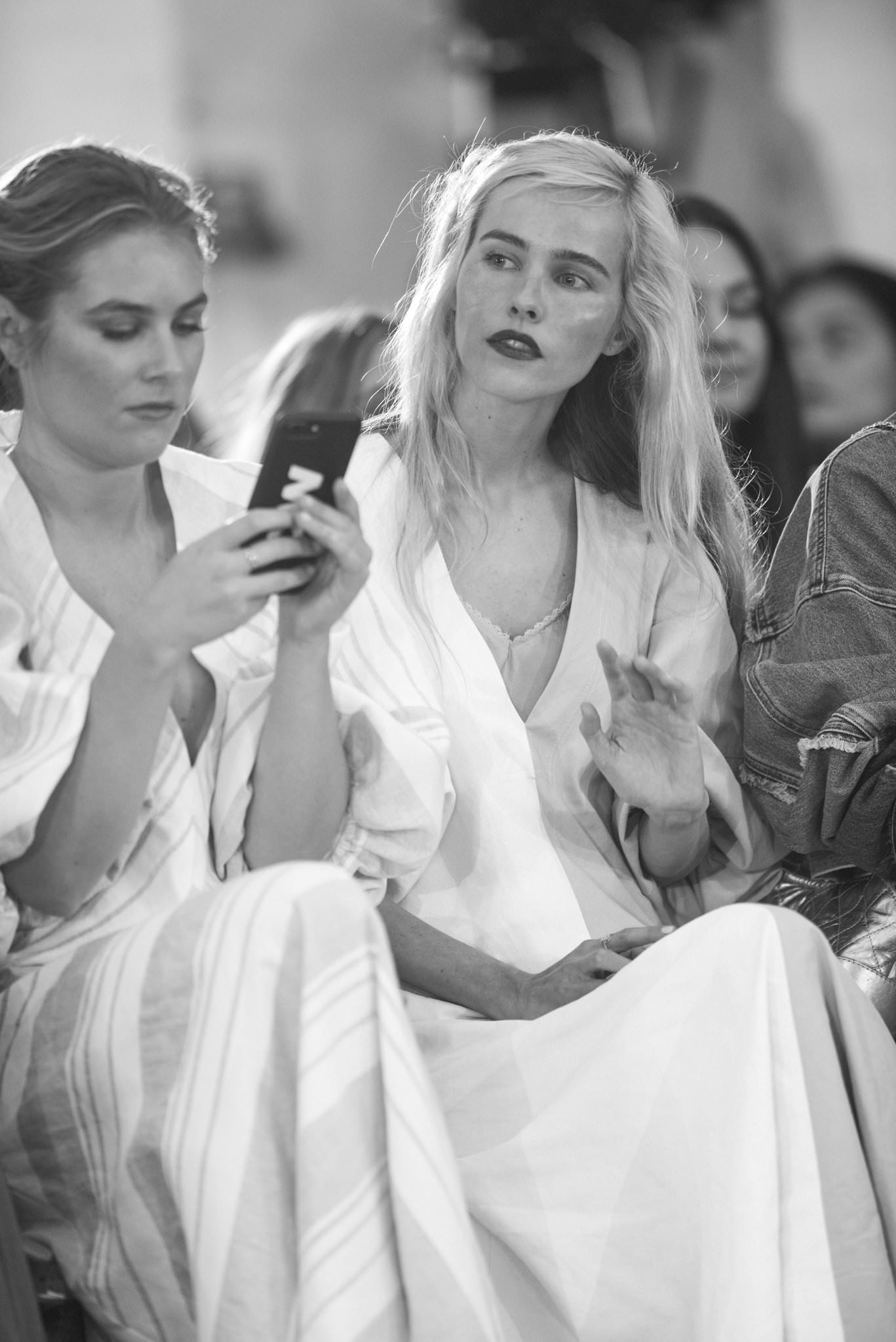 Lee Mathews Resort '19 backstage beauty by Dave Blake (look 10)