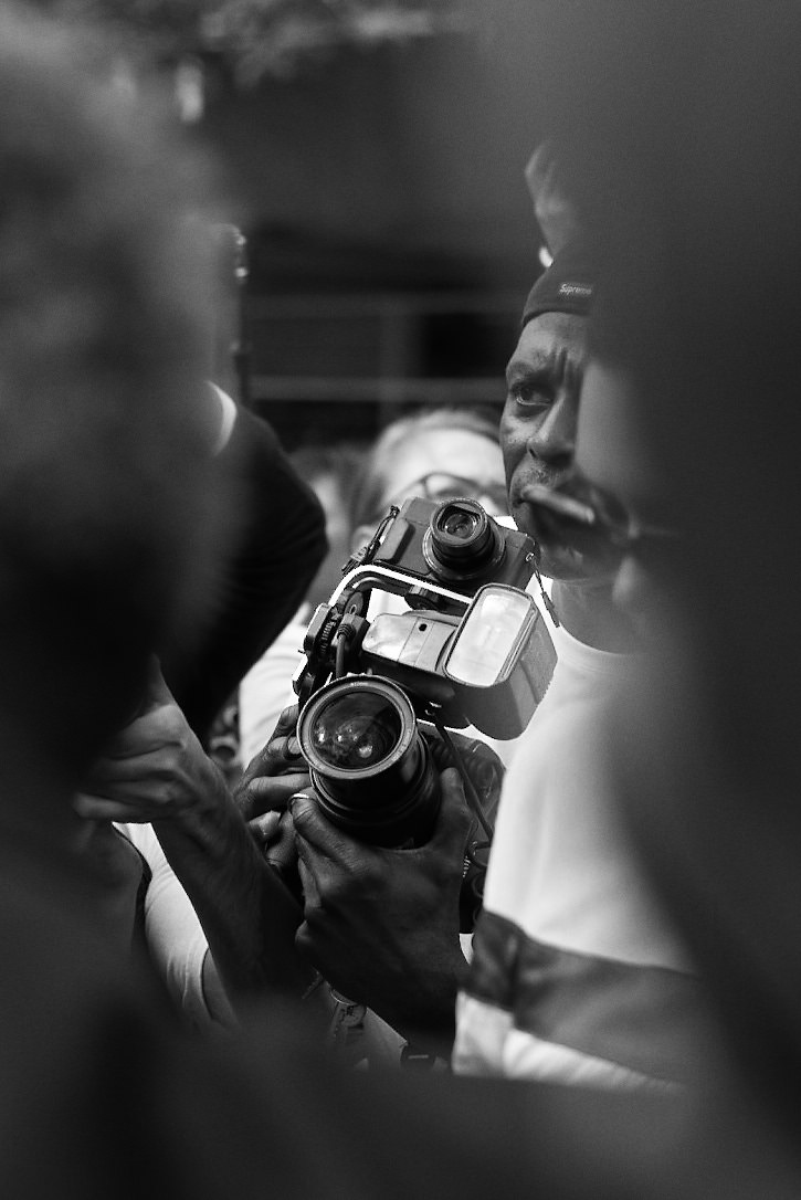 Moments before the dash, Longchamp S/S20