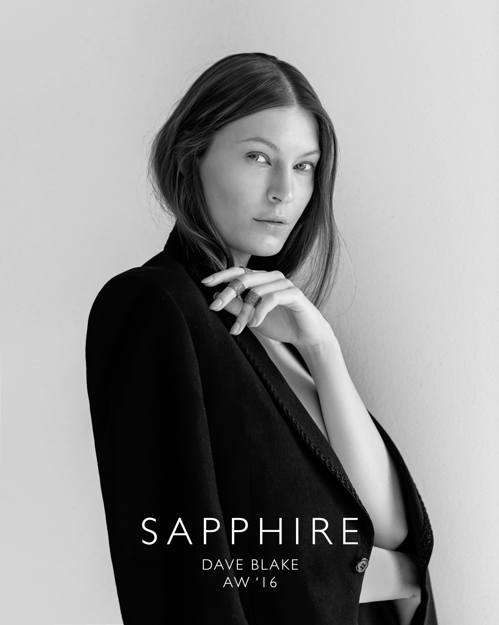 Sapphire Degoede editorial portrait by Dave Blake (look 01)