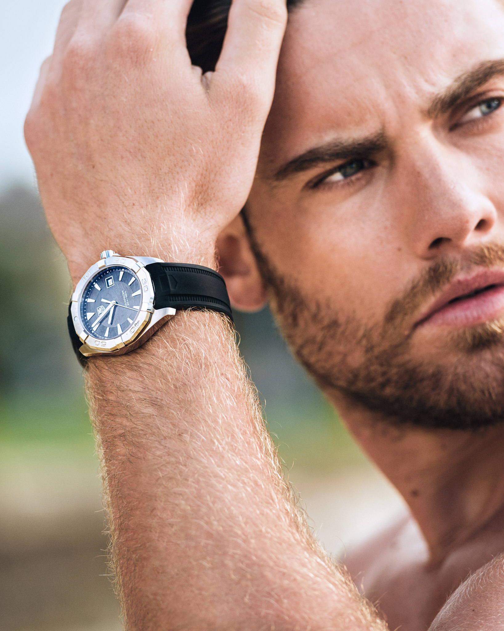 Tag Heuer AugustMan advertorial by Dave Blake (look 07)