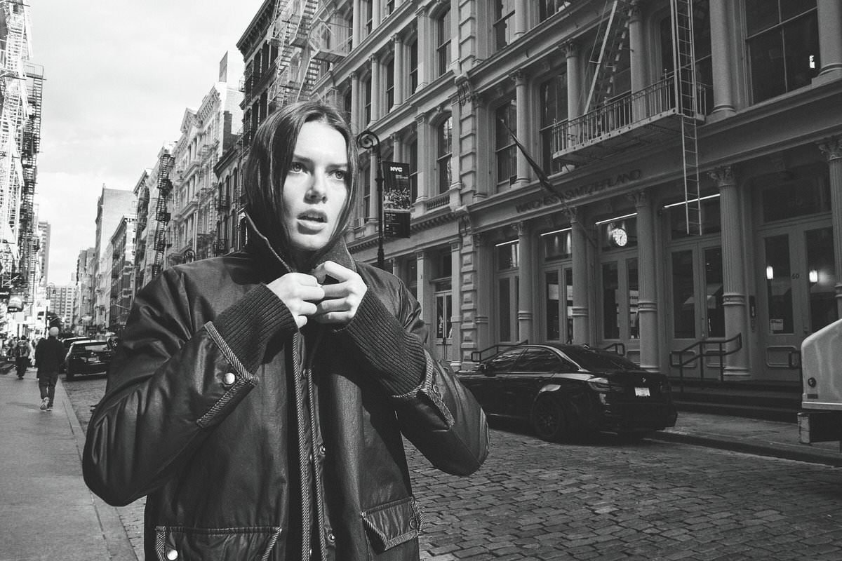 Editorial fashion portrait by Dave Blake